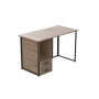 Комп'ютерний стіл Ferrum-decor Отто 76x120x70 чорний ДСП Дуб Сан-Марино 32мм (FRD-103599) - фото 1