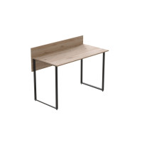 Комп'ютерний стіл Ferrum-decor Скай 76x100x70 чорний ДСП Дуб Сан-Марино 32мм (FRD-103649)