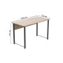 Компьютерный стол Ferrum-decor Курт 75x100x70 черный ДСП Дуб Сан-Марино 16мм (FRD-103929) - фото 7