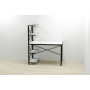 Компьютерный стол Ferrum-decor Джек 75x140x60 Черный ДСП Белое (FRD-104400) - фото 2