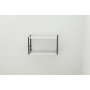 Книжная полка универсальная Ferrum-decor Стим 1 38x63x26 черный ДСП Белое 16мм (FRD-104085) - фото 2
