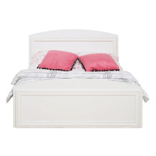 Ліжко односпальне (без основи під матрац) Гербор Салерно LOZ90 90x200 см Білий (GRB-1191)