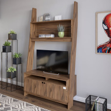 Модуль-2 з полицею для ТВ та тумбою LION Лінк Дуб Ліворно (LION-042087)