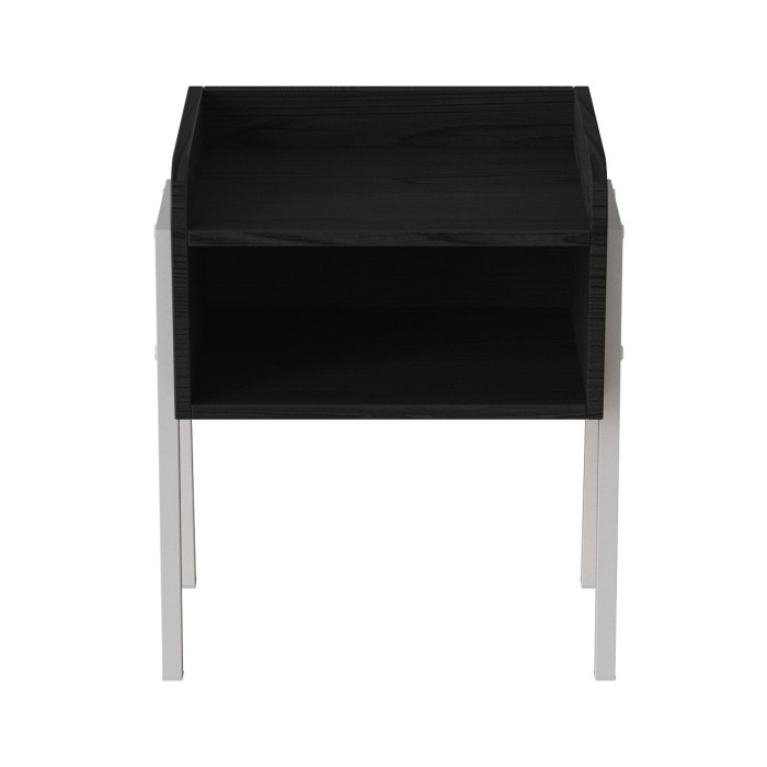 Тумба модульна Ferrum-decor Джузі 540x450x320 метал Білий ДСП Сосна Кембра 16 мм (FRD-102977)