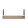 Полка настенная Ferrum-decor Ханди 2 240x700x240 металл Черный ДСП Дуб Сан-Марино 16 мм (FRD-102597) - фото 3