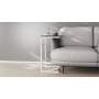 Столик приставний Террі Ferrum-decor 650x440x330 Білий метал ДСП Сосна Кембра 16 мм (FRD-104657) - фото 3