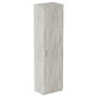 Пенал Анжело Ferrum-decor на 5 полок с дверью 1900x500x380 ДСП Бетон 16 мм (FRD-104947) - фото 1