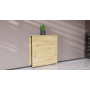 Стіл-книга трансформер Оріон 2 Ferrum-decor 750x1520x730 Чорний метал ДСП Дуб Артизан 16 мм (FRD-104588) - фото 6
