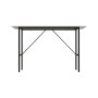 Стіл письмовий Line Тайм Ferrum-decor 750x1200x500 Чорний метал ДСП Біле 16 мм (FRD-104878) - фото 4