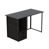 Комп'ютерний стіл Ferrum-decor Отто 76x120x60 чорний ДСП Сосна Кембра 32мм (FRD-103580)