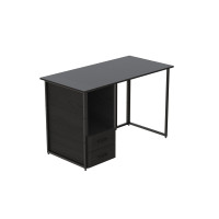 Компьютерный стол Ferrum-decor Отто 76x140x70 черный ДСП Сосна Кембра 32мм (FRD-103610)