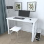 Письмовий стіл Ferrum-decor Драйв 750x1000x600 Білий метал ДСП Біле 32 мм (FRD-103310) - фото 2