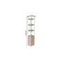 Этажерка 4/34 Ferrum-decor Серии Конект с тумбой 179x34x28 Белый ДСП Сан-Марино (FRD-104471) - фото 3