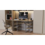 Письмовий стіл Ferrum-decor Гаррі 75x140x60 білий ДСП Дуб Сонома 16мм (FRD-104061) - фото 4