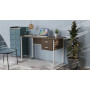 Письмовий стіл Ferrum-decor Гаррі 76x140x60 сірий ДСП Дуб Сонома 32мм (FRD-101467) - фото 4
