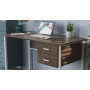 Письмовий стіл Ferrum-decor Гаррі 76x140x60 сірий ДСП Дуб Сонома 32мм (FRD-101467) - фото 3
