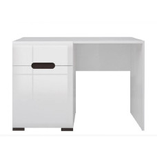 Туалетний столик ВМК (БРВ) Амелiя TOL1D1S/4/11 Білий/Білий глянець (BRW-1659)