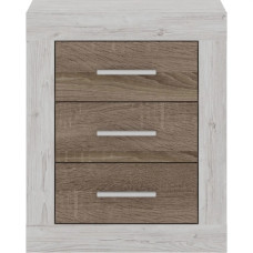 Тумба приліжкова Гербор Сара KOM3S Сосна каньйон/Дуб сонома трюфель (GRB-1373)