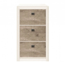 Тумба для взуття ВМК (БРВ) Коен 2 BUT3D Сосна арізонська/Дуб корабельний (GRB-2007)