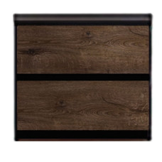 Тумба приліжкова ВМК (БРВ) Джулі KOM2S Венге магія/Дуб конкордія (GRB-1980)