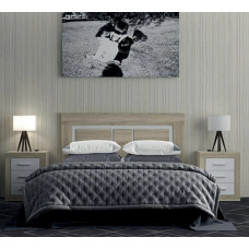 Комплект модульний в спальню Гербор Сара Дуб сонома/Німфея альба (білий) (GRB-1232)