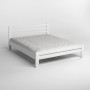 Двуспальная деревянная кровать Mebigrand Премьера Белый (RAL9003) 160х200 см (MBG-2830) - фото 2