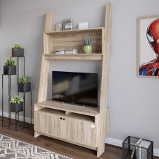 Модуль-2 з полицею для ТВ та тумбою LION Лінк Дуб Сонома (LION-042088)