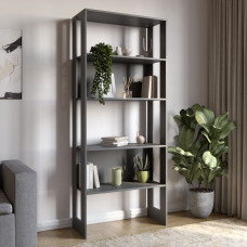 Модуль-1 стелаж полиці LION Нобу Антрацит (LION-042216)