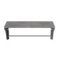 Полка настенная Ferrum-decor Комфи 260x700x240 металл Серый ДСП Бетон 16 мм (FRD-102778) - фото 4
