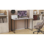 Письмовий стіл Ferrum-decor Ханна 75x140x60 чорний ДСП Біле 16мм (FRD-103491) - фото 6