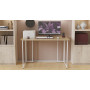Письмовий стіл Ferrum-decor Ханна 75x100x60 білий ДСП Дуб Сонома 16мм (FRD-103991) - фото 6