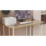 Письмовий стіл Ferrum-decor Ханна 75x100x60 білий ДСП Дуб Сонома 16мм (FRD-103991) - фото 2