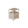 Тумба универсальная Ferrum-decor Вивьен 2/2 50x41x40 белый ДСП Дуб Сан-Марино 16мм (FRD-104162) - фото 3