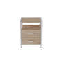 Тумба универсальная Ferrum-decor Вивьен 2/2 50x41x40 белый ДСП Дуб Сан-Марино 16мм (FRD-104162) - фото 6