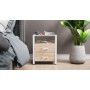 Тумба универсальная Ferrum-decor Вивьен 2/2 50x41x40 белый ДСП Дуб Сан-Марино 16мм (FRD-104162) - фото 5