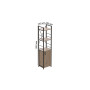 Етажерка 3/34 Ferrum-decor Серії Конект з тумбою 144x34x28 Чорний ДСП Сан-Марино (FRD-104422) - фото 3