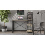 Письмовий стіл Ferrum-decor Серії Конект з етажеркою 75x120x600 чорний ДСП Дуб Сонома 16мм (FRD-104222) - фото 7