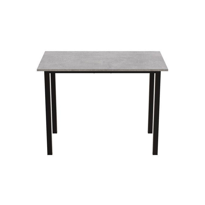 Стіл універсальний Knap Ferrum-decor 750x1200x600 Чорний метал ДСП Бетон 16 мм (FRD-106352)