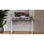 Письмовий стіл Ferrum-decor Серії Конект 75x120x600 білий ДСП Сосна Кембра 16мм (FRD-104212) - фото 4