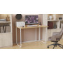 Комп'ютерний стіл Ferrum-decor Ханна 75x120x60 білий ДСП Дуб Артизан 16мм (FRD-106213) - фото 2