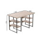 Комп'ютерний стіл Ferrum-decor Карен 75x120x60 чорний ДСП Дуб Сан-Марино 32мм (FRD-102048) - фото 2