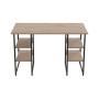 Компьютерный стол Ferrum-decor Карэн 75x140x70 черный ДСП Дуб Сан-Марино 32мм (FRD-102078) - фото 4