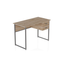 Комп'ютерний стіл Ferrum-decor Дакота 75x140x60 сірий ДСП Дуб Сан-Марино 32мм (FRD-102328)