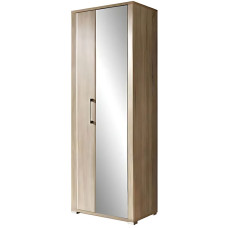 Шафа пенал з дзеркалом Гербор Гоу REG1L1D/22/8 Дуб сонома (GRB-1415)