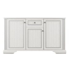 Комод у вітальню Гербор Вайт 3D1S (телескопи) Ясен сніжний/Сосна срібна (GRB-1118)