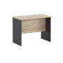 Стіл письмовий приставний Гербор Офіс Нью BIU100 Антрацит/Дуб сонома (GRB-1300) - фото 2