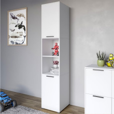 Пенал закритий LION Краш з 2 дверцятами Німфея альба (білий) (LION-044030)