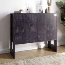 Комод-1 з 2 дверима LION Нобу 90х34х80 см Бетон темний (LION-042260)