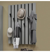 Настенная вешалка 797 Сокме Эльба 112,2х79,7х12,9 Шиншилла серая (SKM-081186)