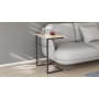 Столик приставний Террі Ferrum-decor 650x440x330 Чорний метал ДСП Дуб Сан-Марино 16 мм (FRD-104649) - фото 3